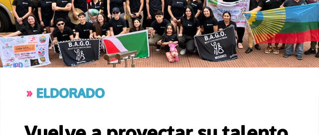 Eldorado vuelve a proyectar su talento folklórico en el escenario nacional
